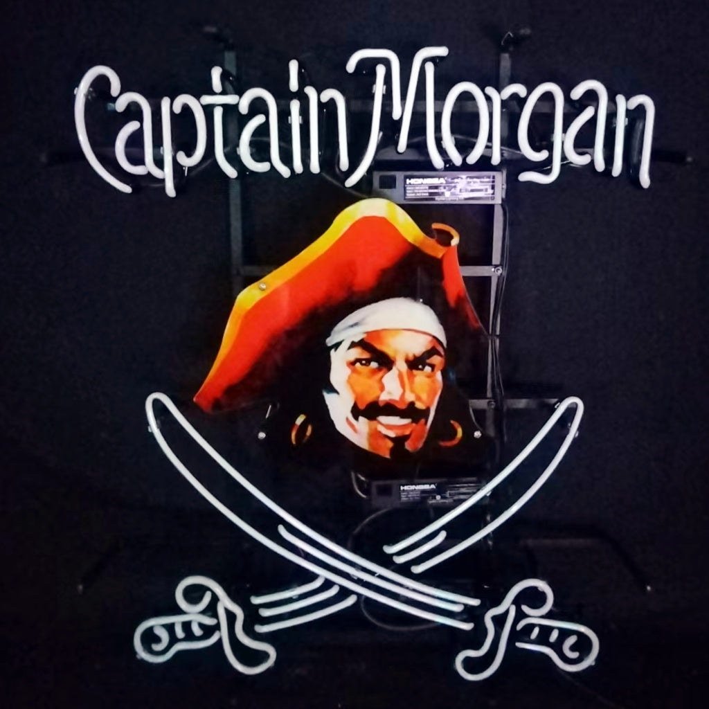 Captain Morgan Sabre Rum Neon Signs