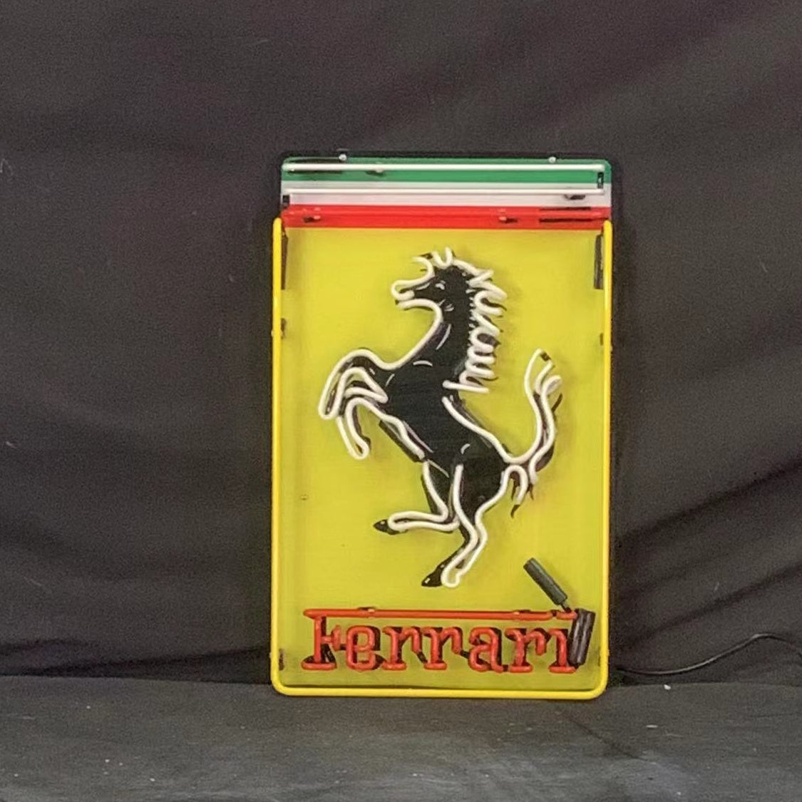 Ferrari Logo Neon Sign