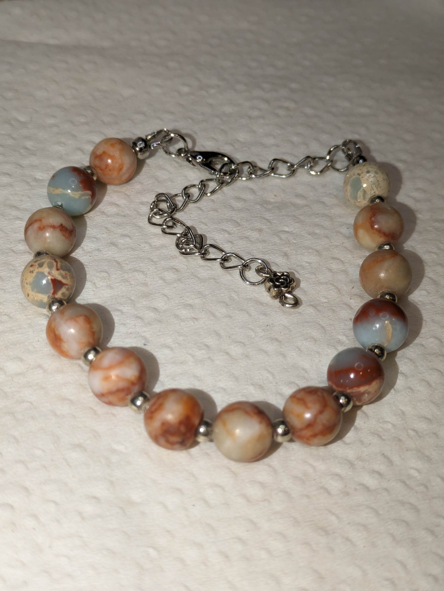 Imperial jasper BOHO Bracelet - Orion's Oasis Designs