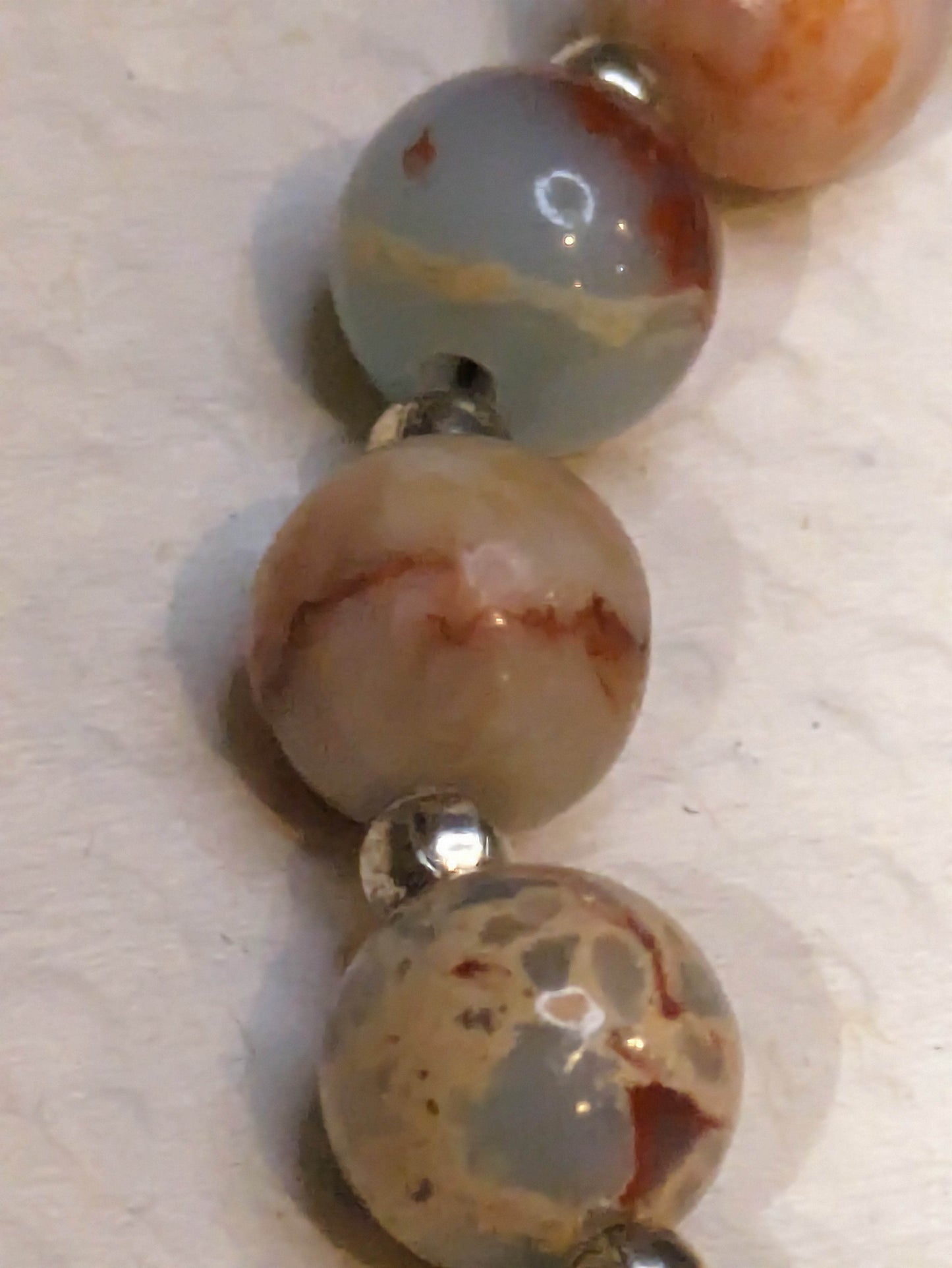 Imperial jasper BOHO Bracelet - Orion's Oasis Designs
