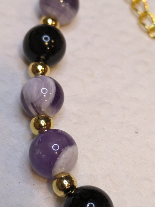 Dream Amethyst BOHO Bracelet - Orion's Oasis Designs
