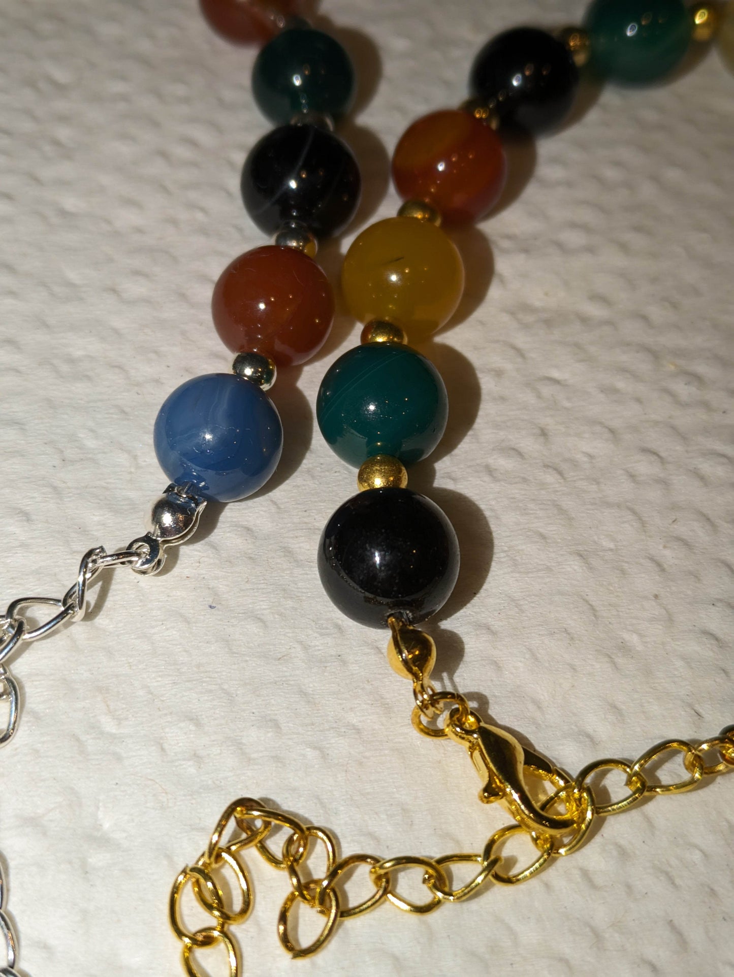 Rainbow Agate BOHO Bracelet - Orion's Oasis Designs