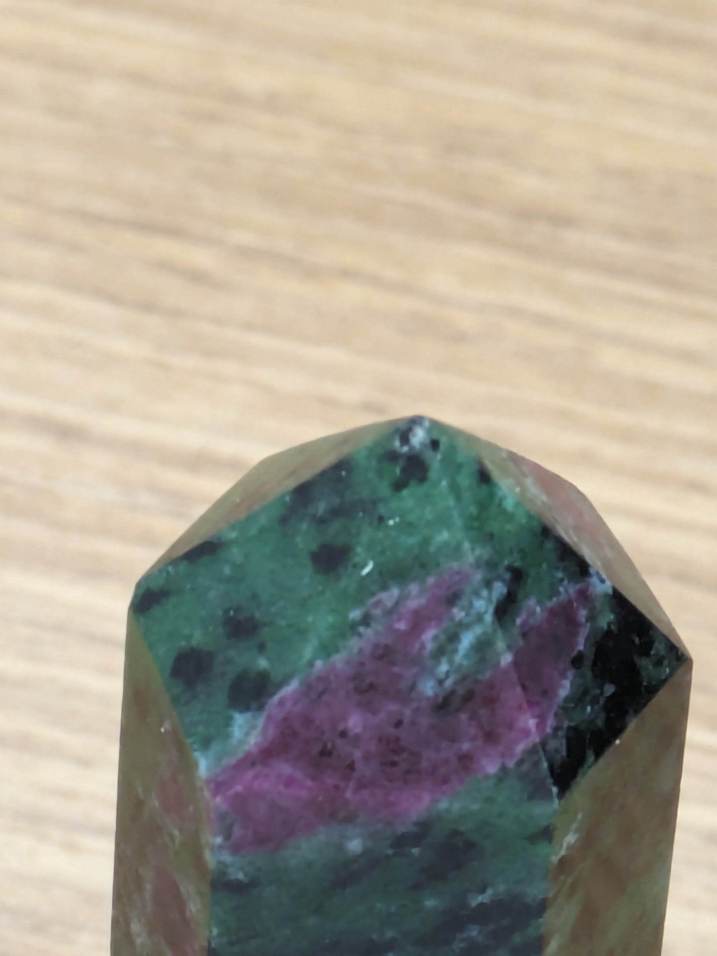 Ruby in Zoisite Tower – One-of-a-Kind Beauty - Orion's Oasis Designs