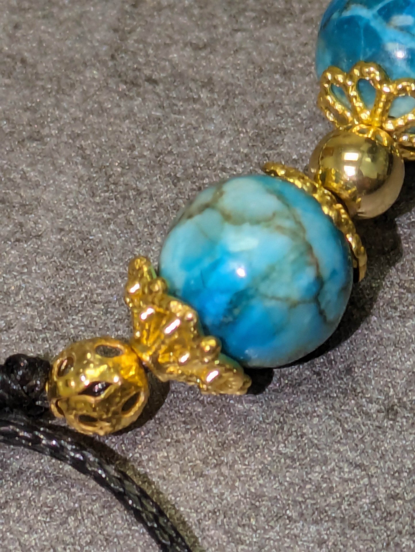 South African Turquoise BOHO Bracelet - Orion's Oasis Designs