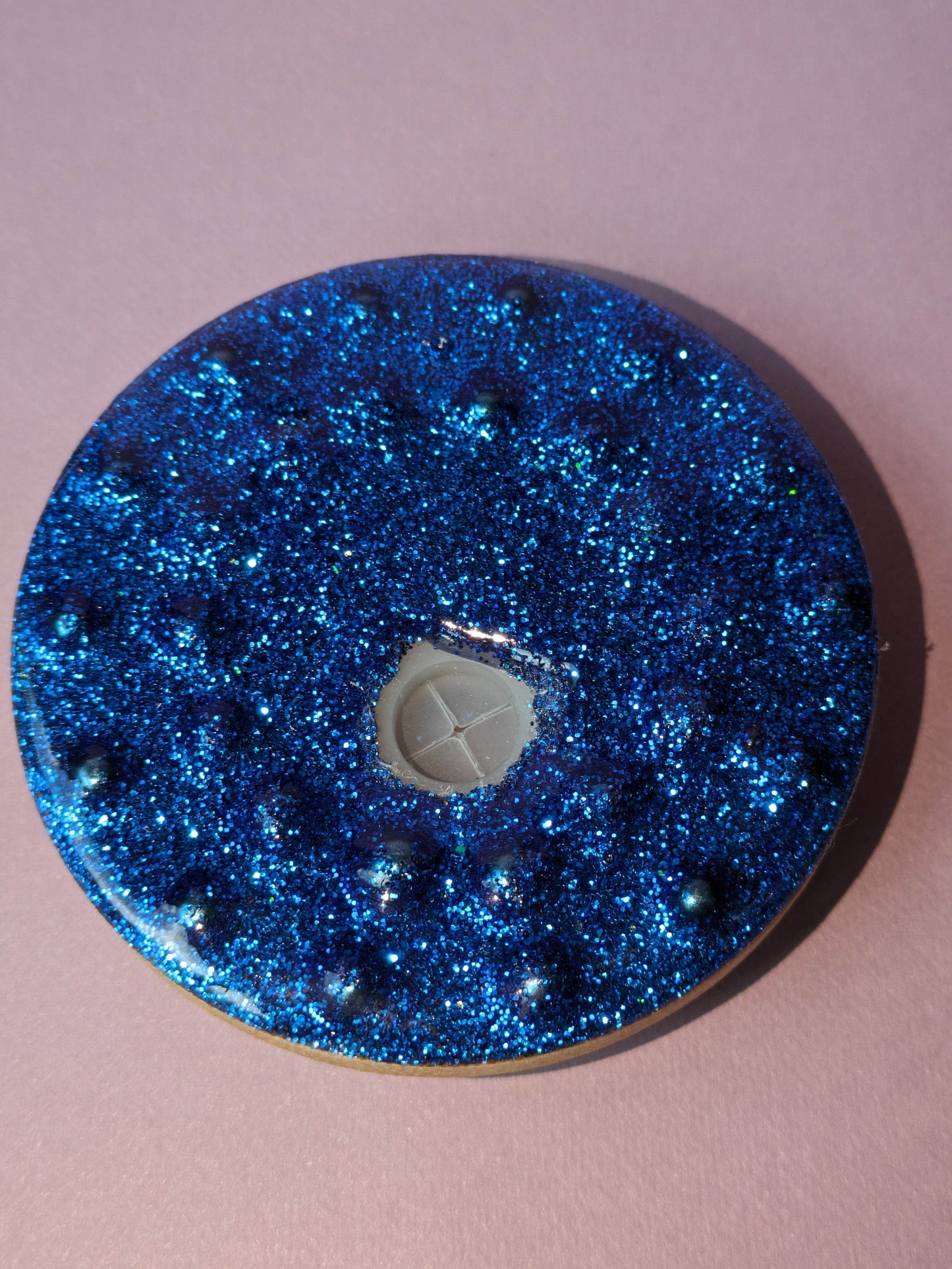 Blue Lid For Libby Cup - Orion's Oasis Designs