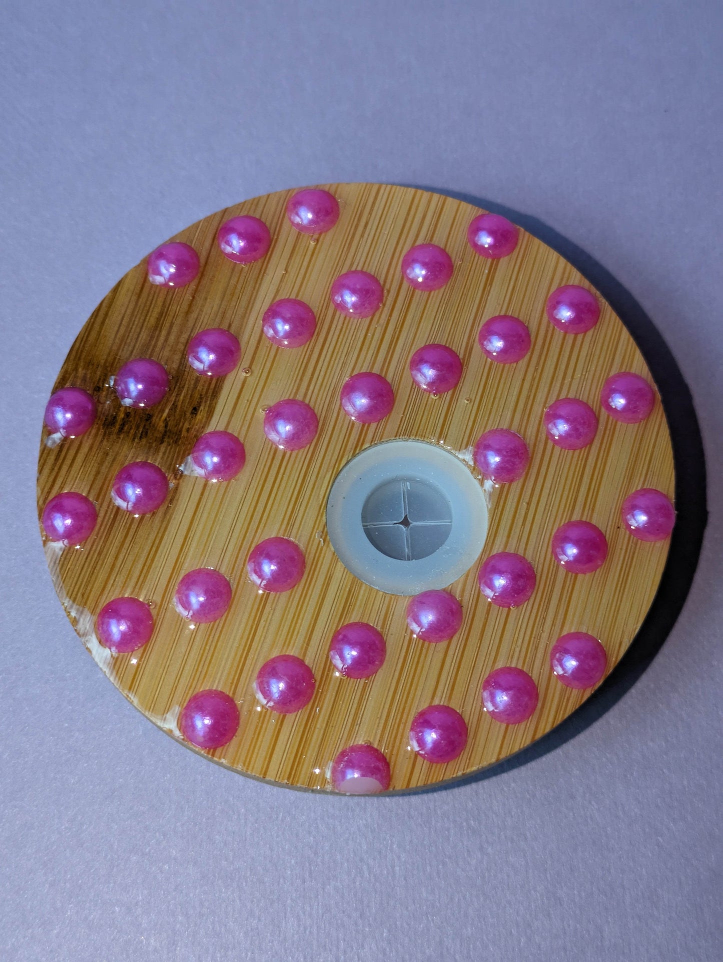Pink Lid for Libby Cup - Orion's Oasis Designs