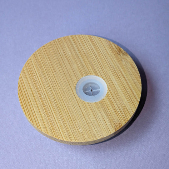 Bamboo Lid for Libby Cup - Orion's Oasis Designs