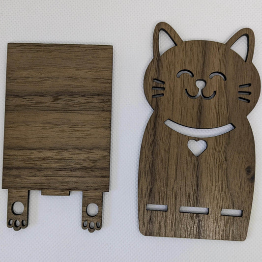 Kitty Cat Phone Holder - Orion's Oasis Designs