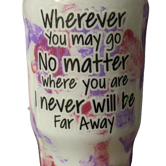 Custom UV-Printed DTO Tumbler – Tailored Just for You!