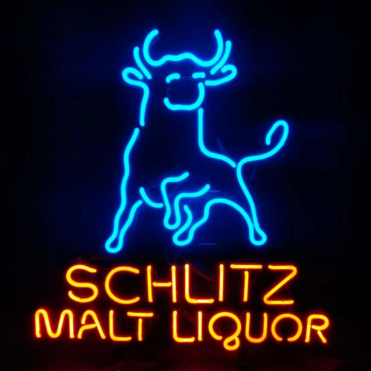Schlitz Malt Liquor Neon Signs
