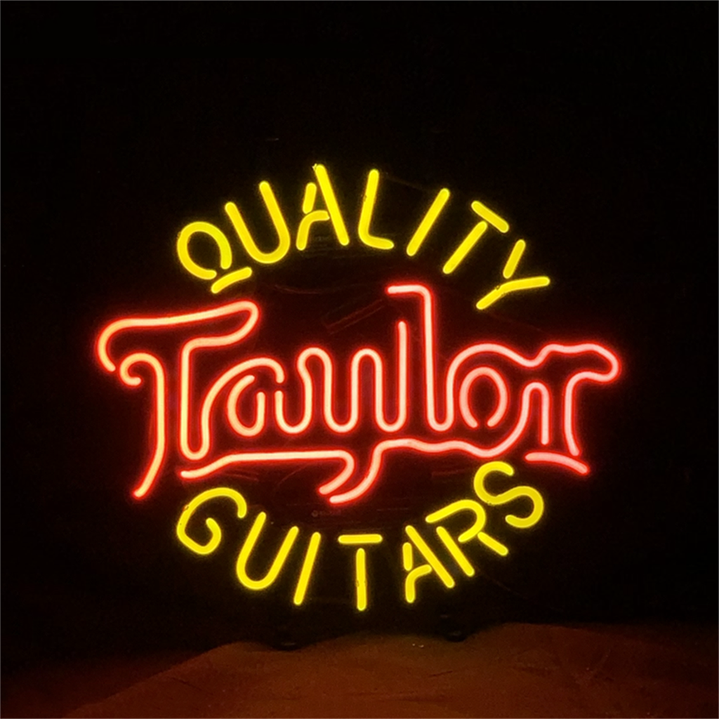Taylor Quality Guitars Neon Signs Light