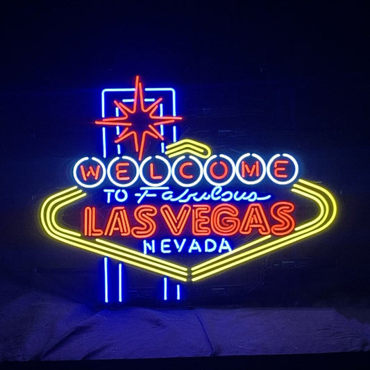 Classic Welcome to Las Vegas Nevada Neon Signs