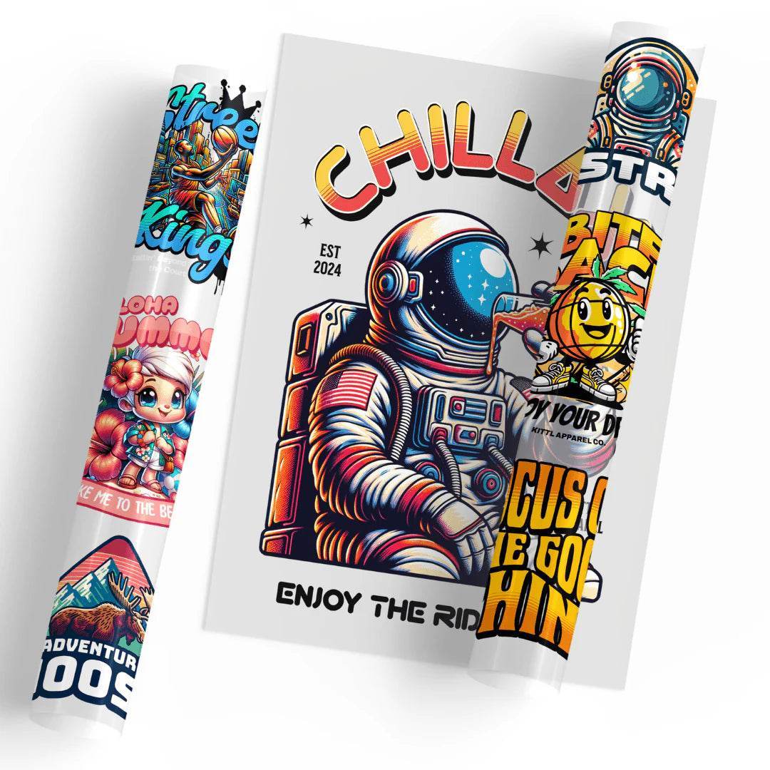 UV DTF Cold Press Gang Sheets