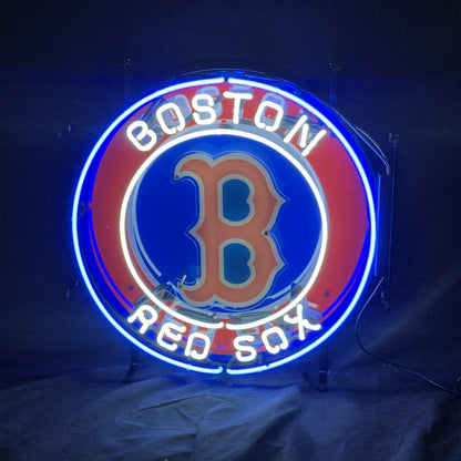 Boston Red Sox Logo Neon Sign Light