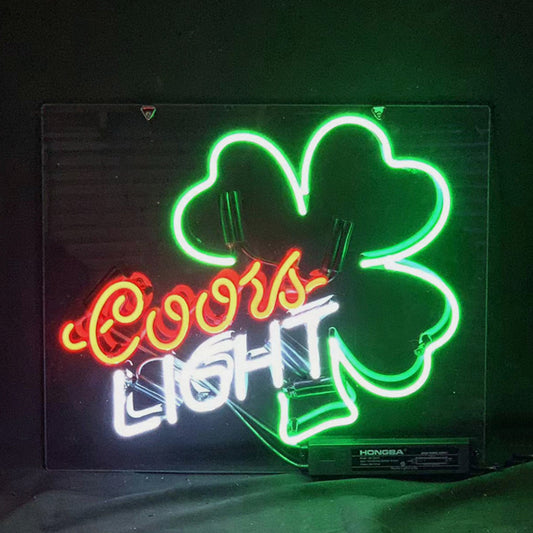 Coors Light Clover Neon Signs Light