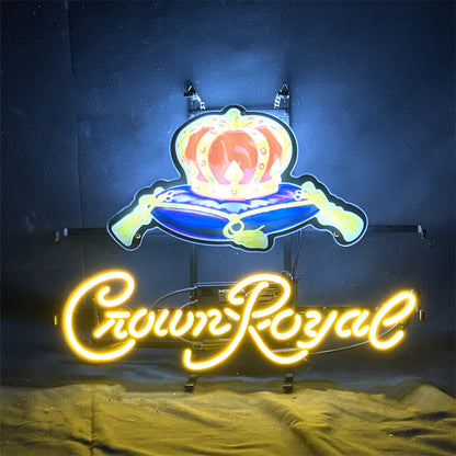 Crown Royal Whiskey Neon Signs Light