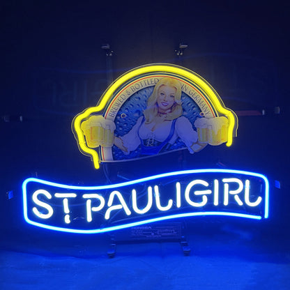Germany St Pauli Girl Beer Neon Signs
