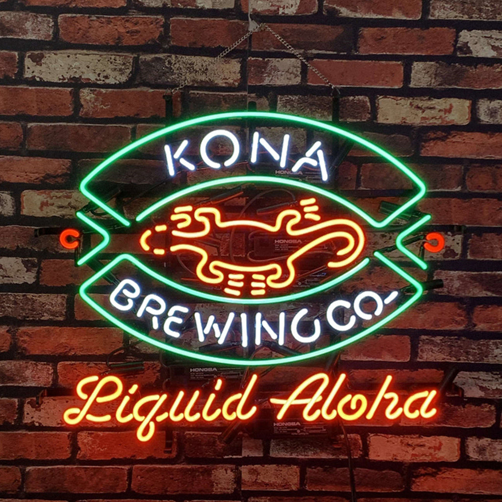 Kona Brewing Co. Liquid Aloha Neon Light Sign