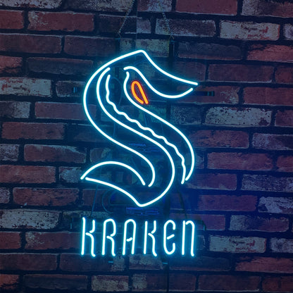 Seattle Kraken Neon Light Sign