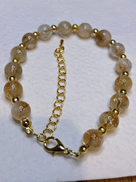 Citrine BOHO Bracelet for Him or Her