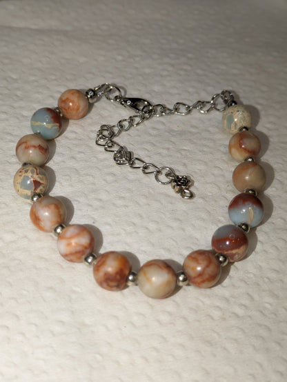 Imperial jasper BOHO Bracelet