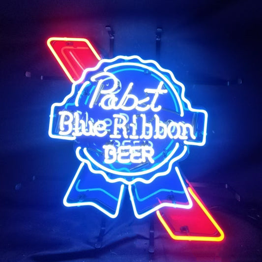 Pabst Blue Ribbon Beer Classic Neon Signs