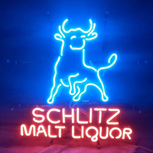 Schlitz Malt Liquor Neon Signs