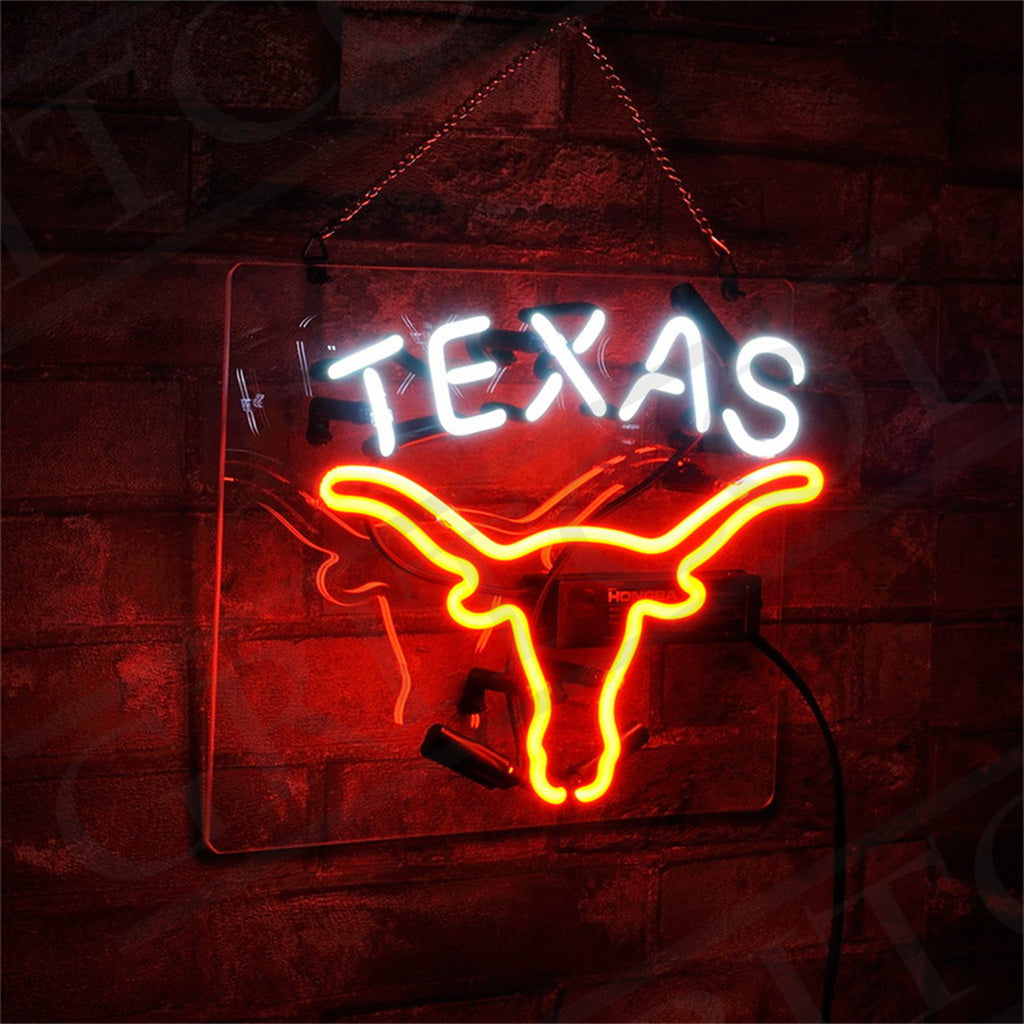 Texas Longhorn Neon Signs