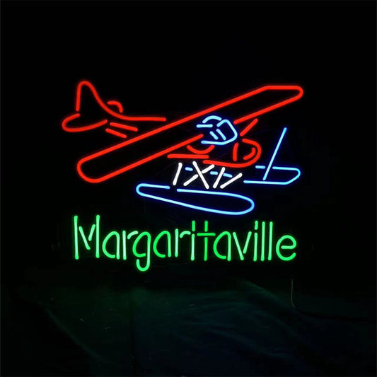 Wright Airplane Margaritaville Neon Signs