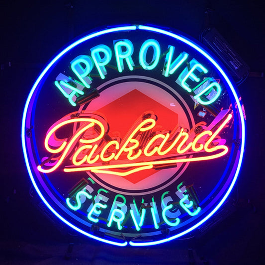Approved Packard Service Neon Signs Light