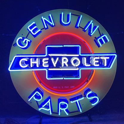Genuine Chevrolet Parts Neon Signs