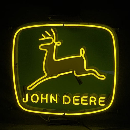 John Deere Neon Signs Light